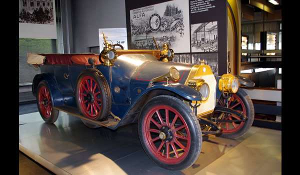 A.L.F.A. 24 HP 1910 - The birth of Alfa Romeo 